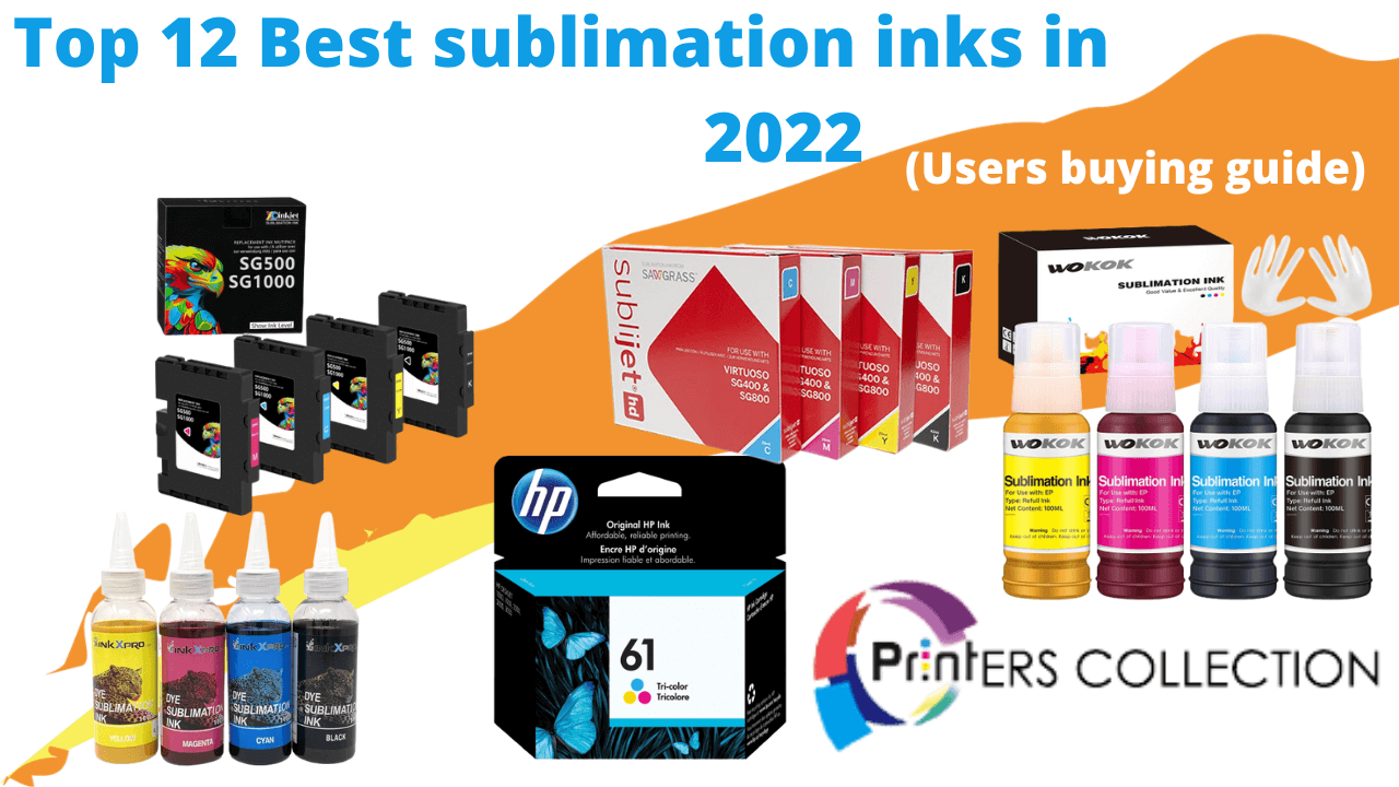 top 12 best sublimation inks