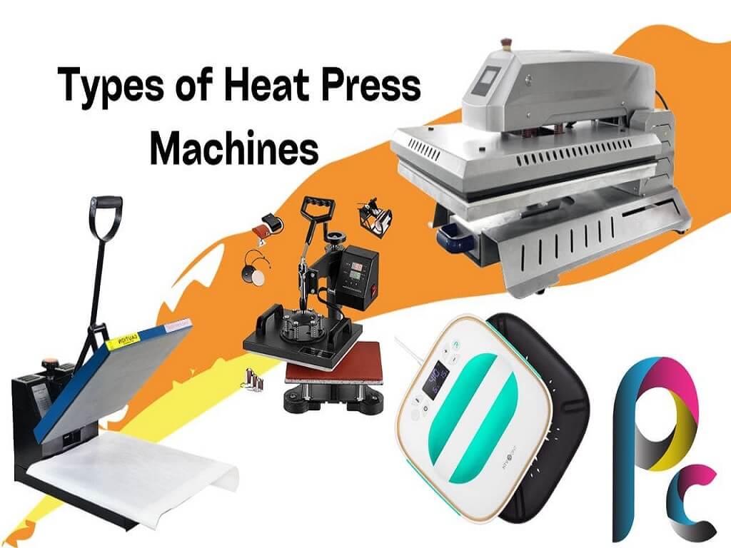 types of heat presers